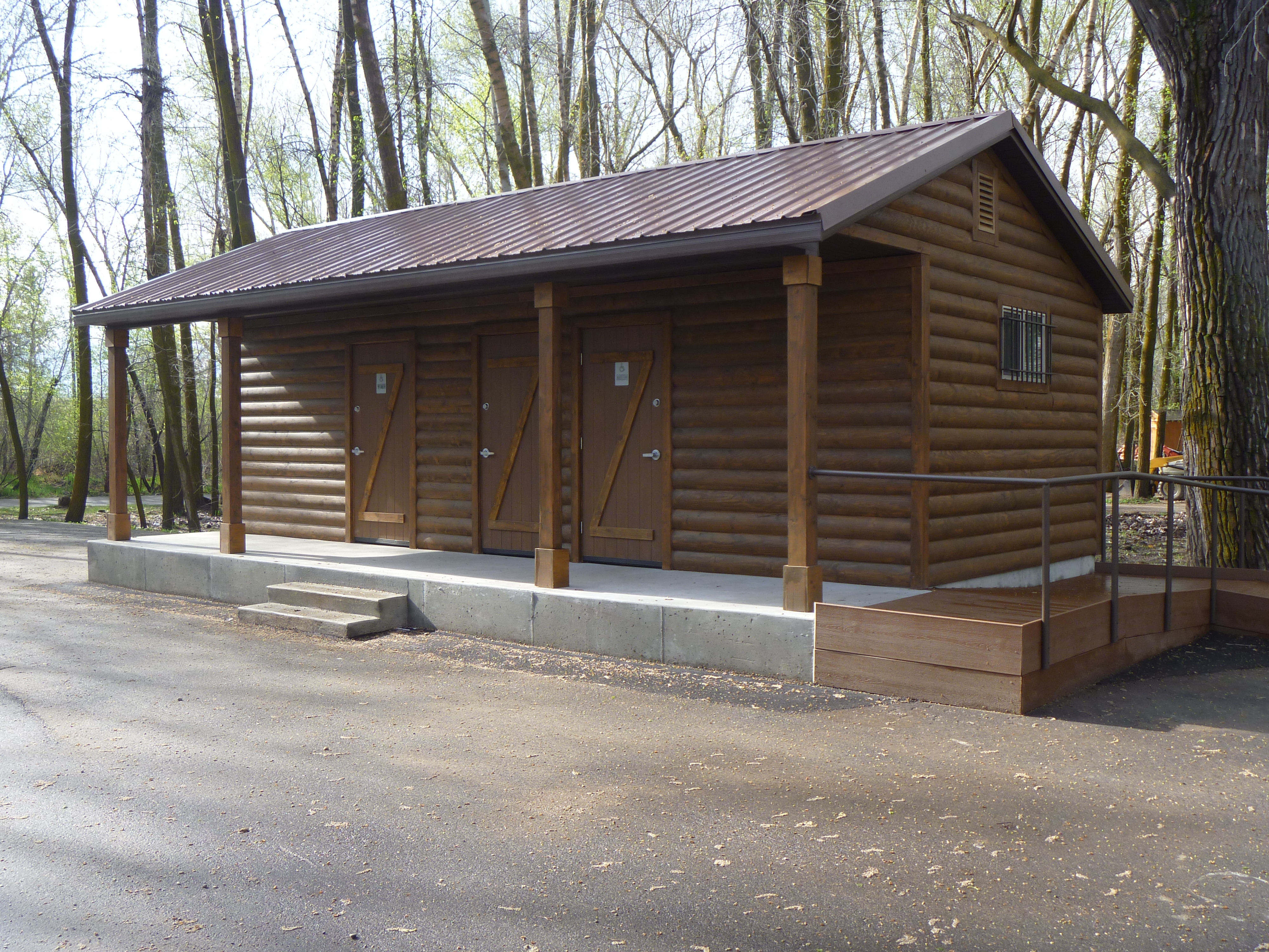 Restrooms at Fort B